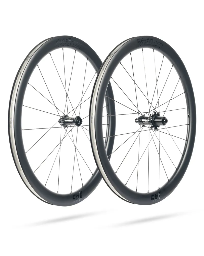 Vision SC 45 SL Service Course i23 Disc Carbon Road Wheelset tubeless ready