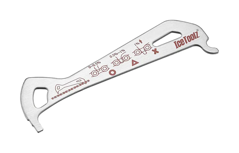 IceToolz 62C4 Stainless Steel Chain Checker Tool