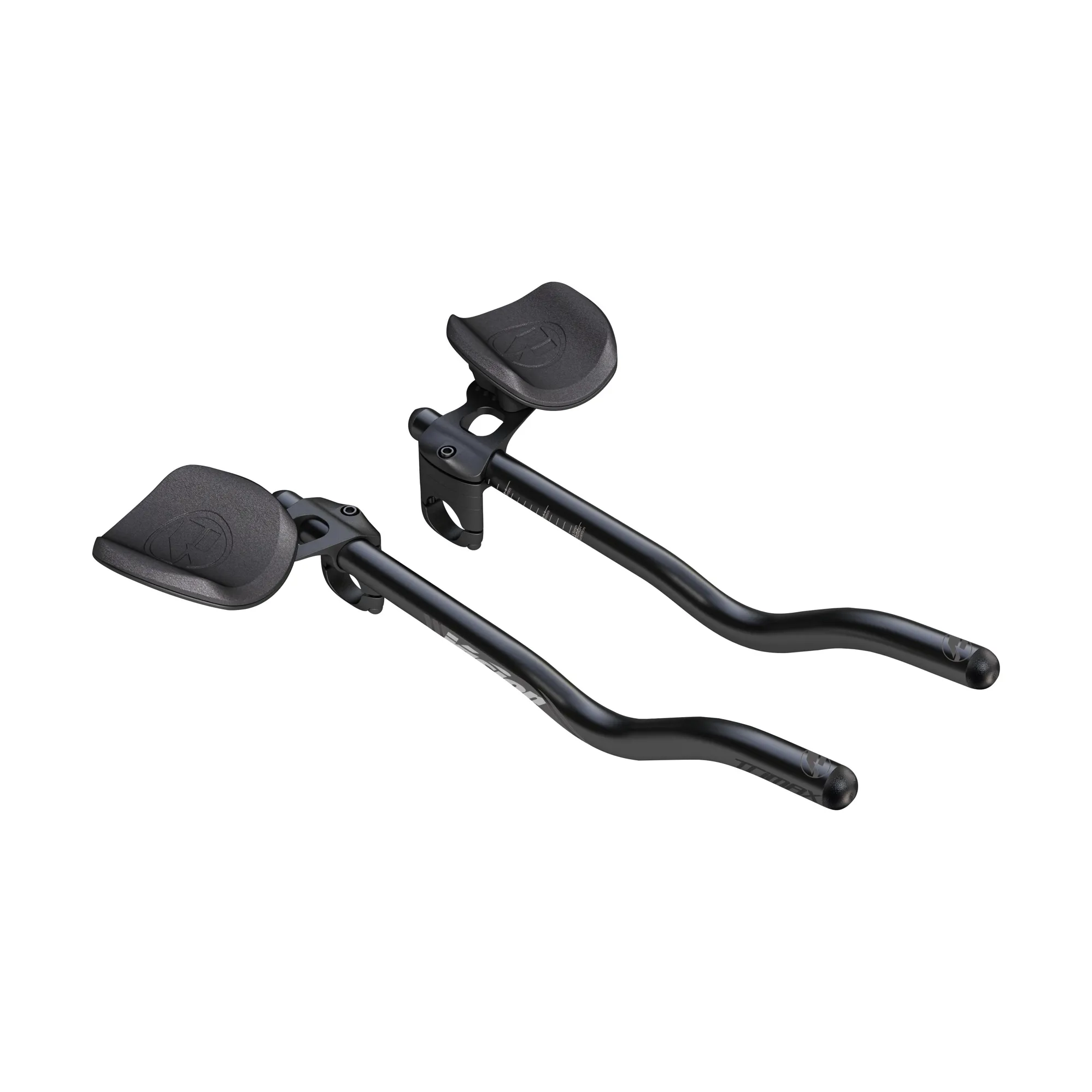 Vision TriMax Adjustable TT Clip-On Bar Black JS-Bend