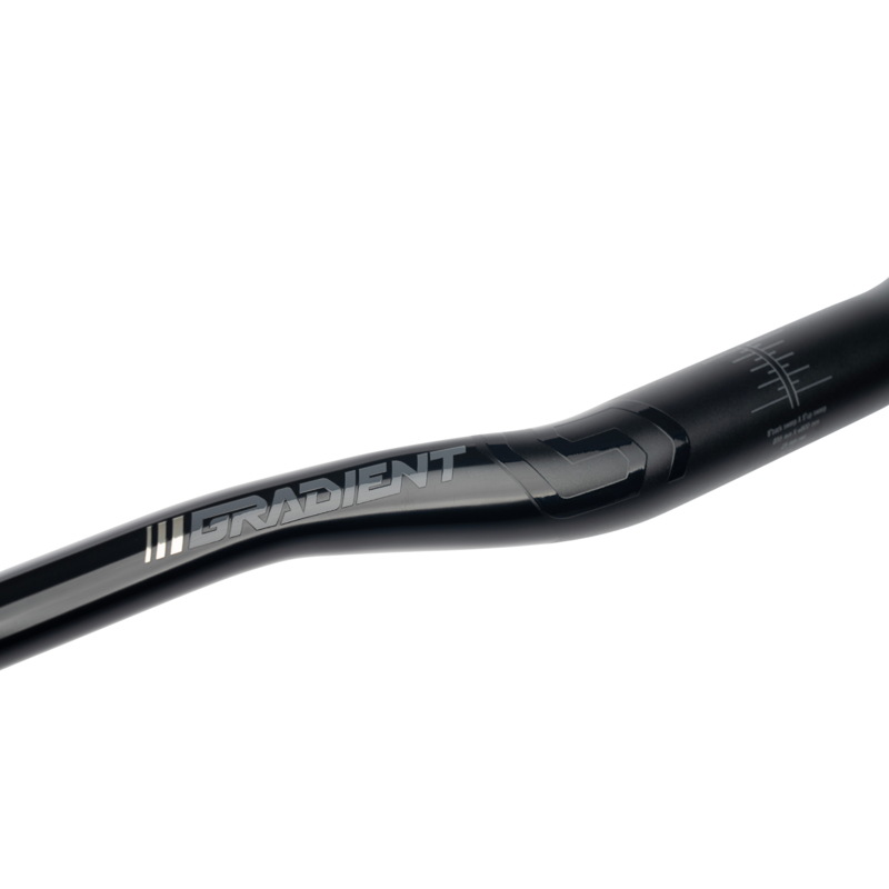FSA Gradient Alloy MTB 35.0mm Riser Bar Black 800mm-3