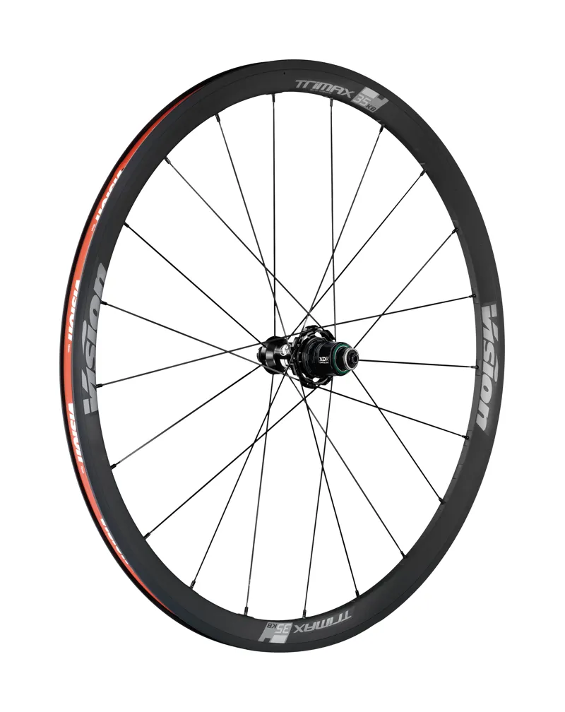 Vision TriMax 35 KB Keronite Coated Road Wheelset Tubeless Ready-3