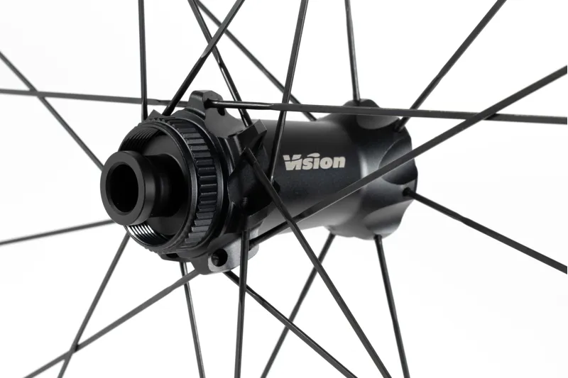 Vision Metron 60 SL Disc TDF 35th Ltd Edition Carbon Road Wheelset Tubeless Ready Shimano 11 Centre Lock-6