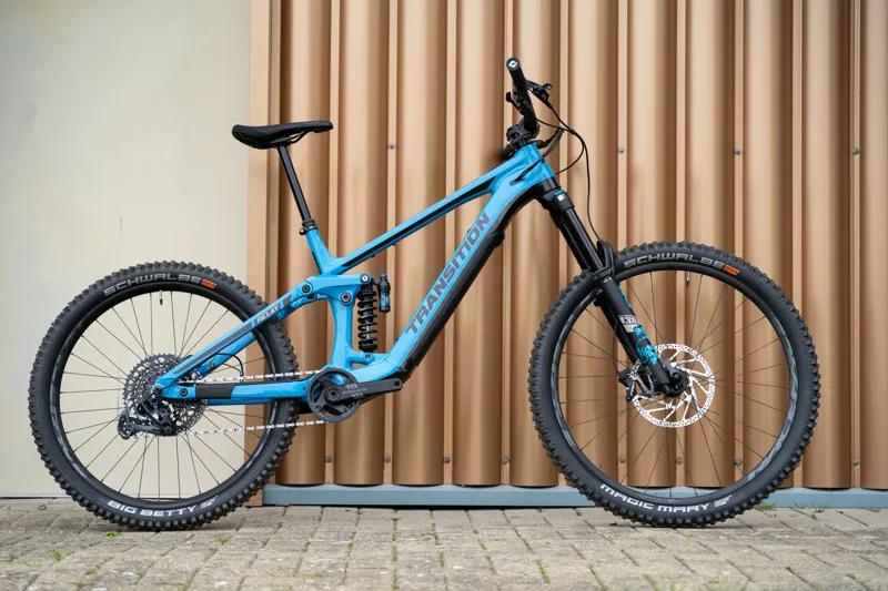 Transition Relay GX Alloy PNW Transition Blue X-Large E-Bike Ex-Demo-1