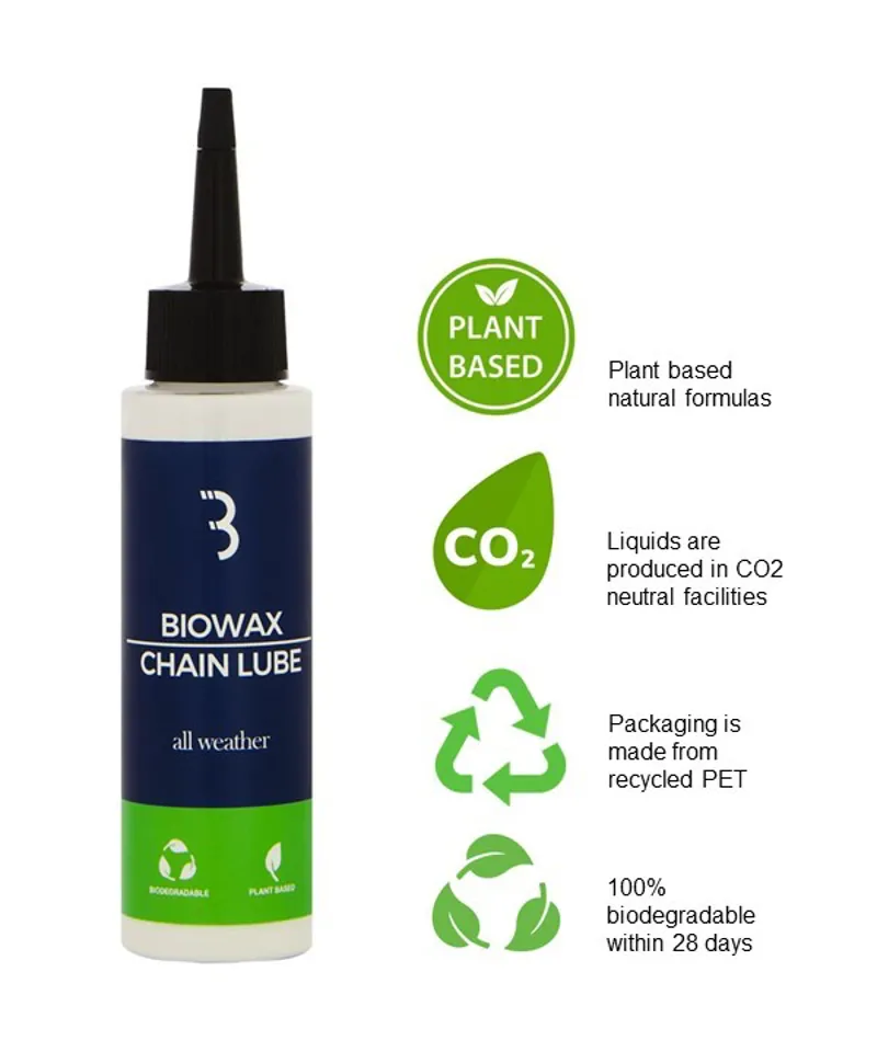 BBB BioWax Chain Wax Lubricant Eco-Friendly 100ml BCH-201