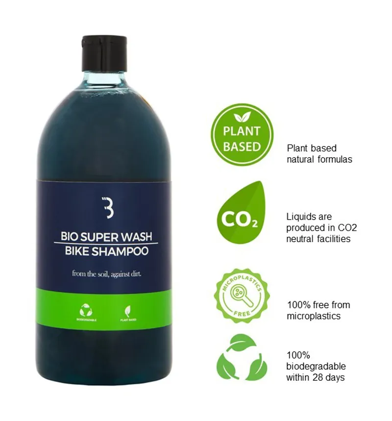 BBB BioSuperWash Bike Shampoo Eco-Friendly 1000ml BTL-251