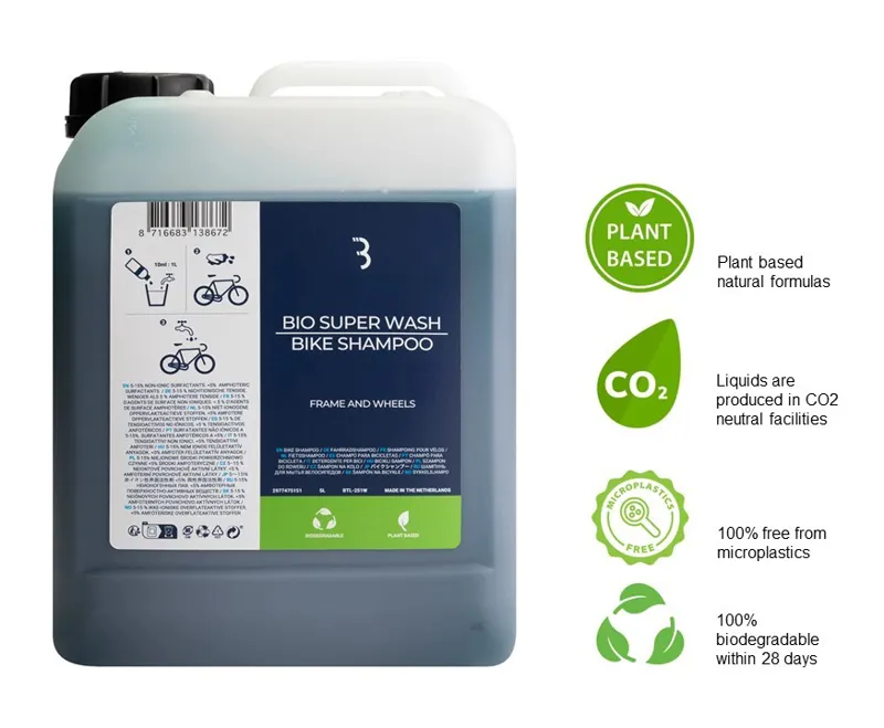 BBB BioSuperWash Bike Shampoo Eco-Friendly 5000ml BTL-251W