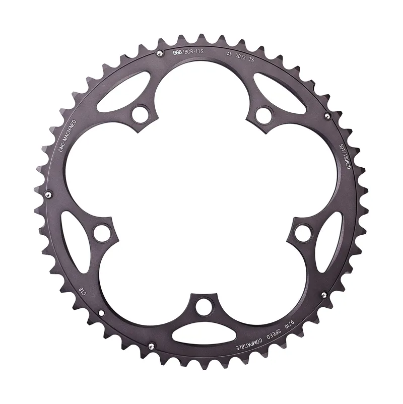 BBB RoadGear 2x9/10 130BCD Chainring BCR-11S Various Sizes-2