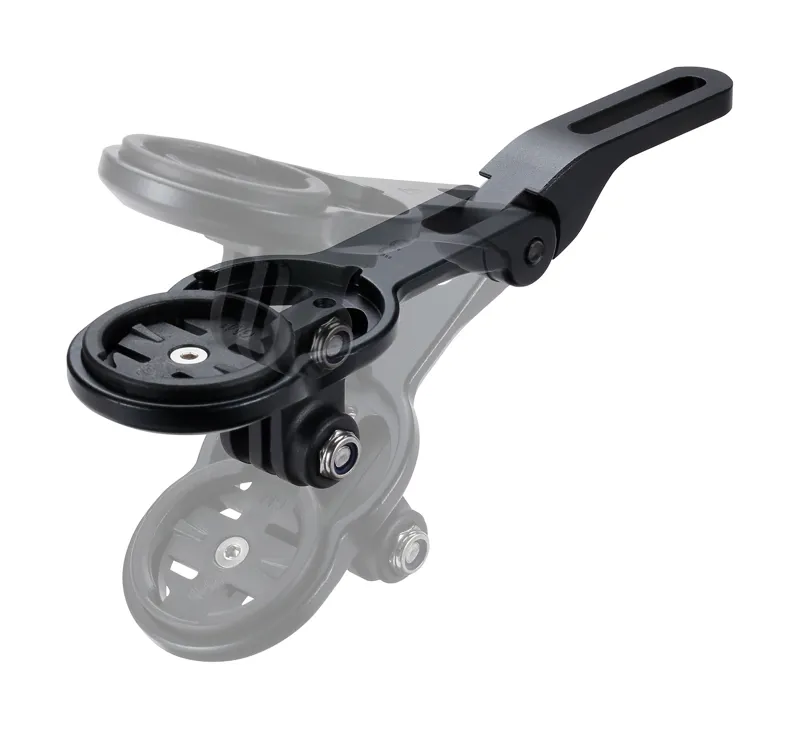 BBB AeroMount Duo Computer Mount Garmin GoPro Wahoo Compatible BCP-97-4