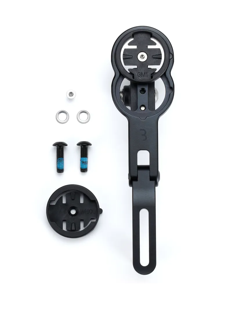 BBB AeroMount Duo Computer Mount Garmin GoPro Wahoo Compatible BCP-97-1