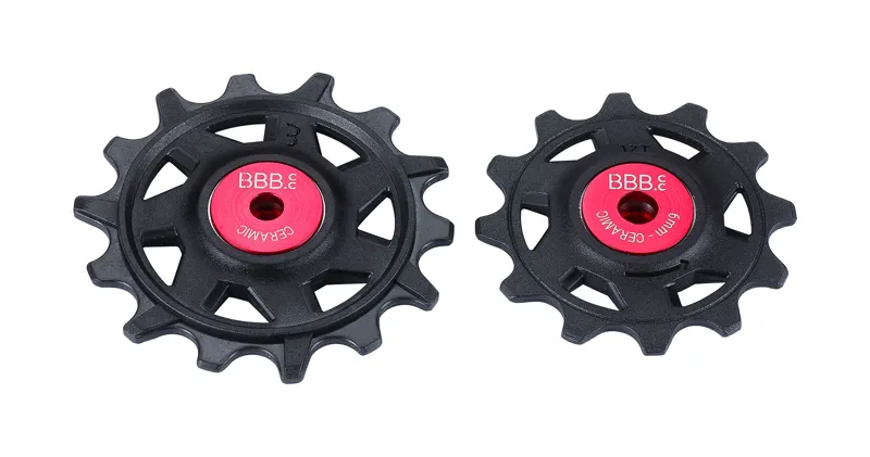 BBB RollerBoys Ceramic SRAM Jockey/Pulley Wheels 12+14T BDP-17 -1