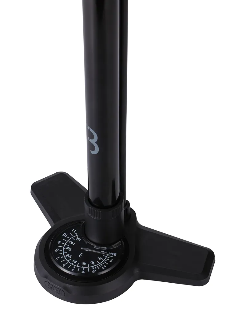 BBB AirBoost Floor/Track Pump With Gauge BFP-28 Black Updated-1