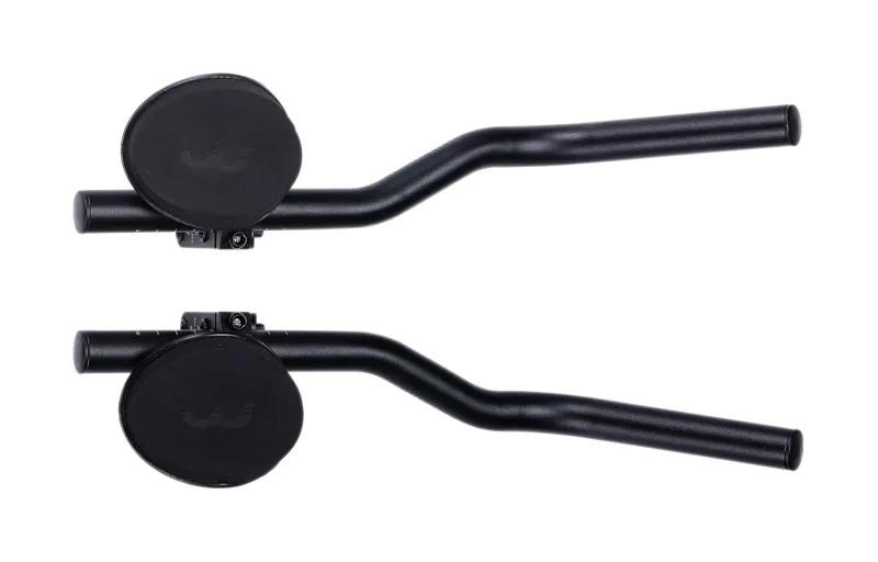 BBB AeroBase Aero J-Bend Tri Clip On Extensions Bar Black BHB-52-2