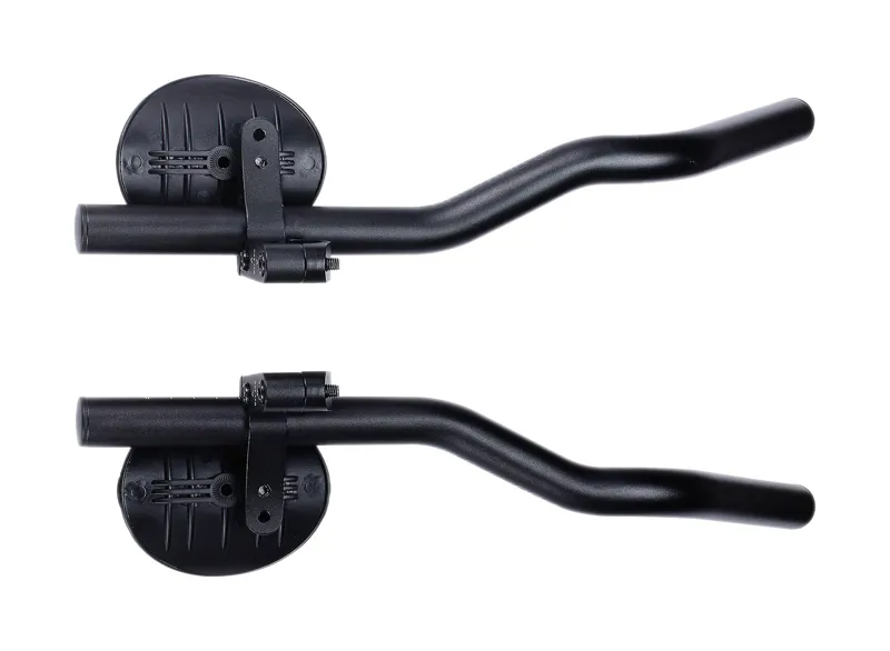 BBB AeroBase Aero J-Bend Tri Clip On Extensions Bar Black BHB-52-3