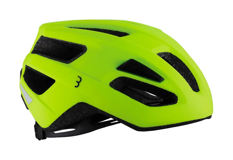 Neon green bike store helmet