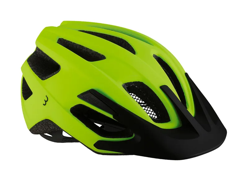 Yellow 2025 mtb helmet