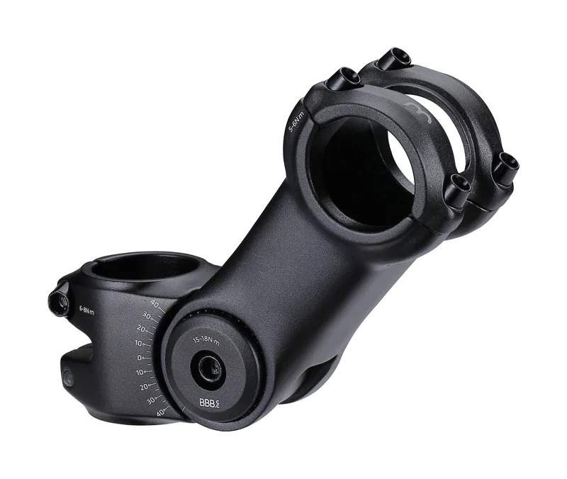 BBB HighSix OS Adjustable Handlebar Stem 31.8 Black BHS-29-4