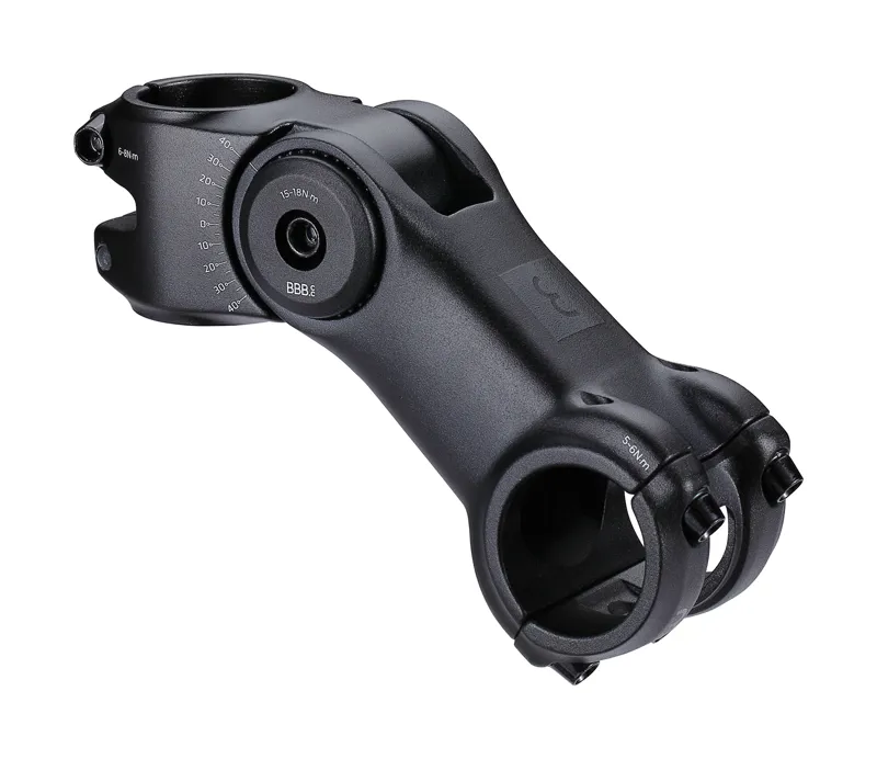 BBB HighSix OS Adjustable Handlebar Stem 31.8 Black BHS-29-3