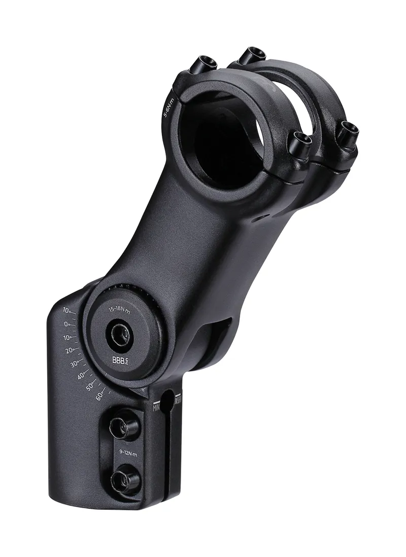 BBB HighFix OS Adjustable Handlebar Stem 31.8mm Black  BHS-35 -2