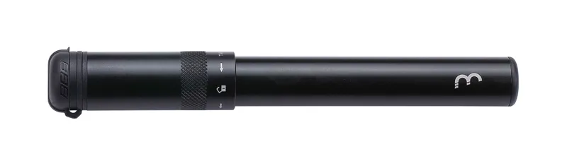 BBB EasyRoad 130 PSI Cycle Pump Presta/Schrader Valve 185mm Black  BMP-49-1