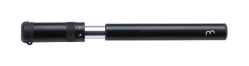 BBB EasyRoad 130 PSI Cycle Pump Presta/Schrader Valve 185mm Black  BMP-49-2