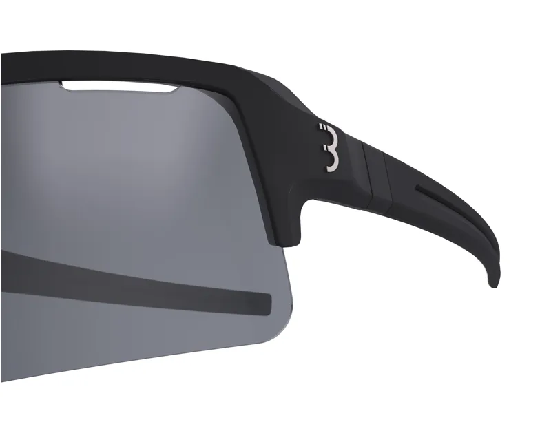 BBB Fuse Cycling Sport Glasses Black Mirror Lens BSG-65-6