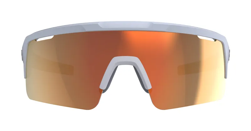 BBB Fuse Cycling Sport Glasses White MLC Orange Lens BSG-65-2