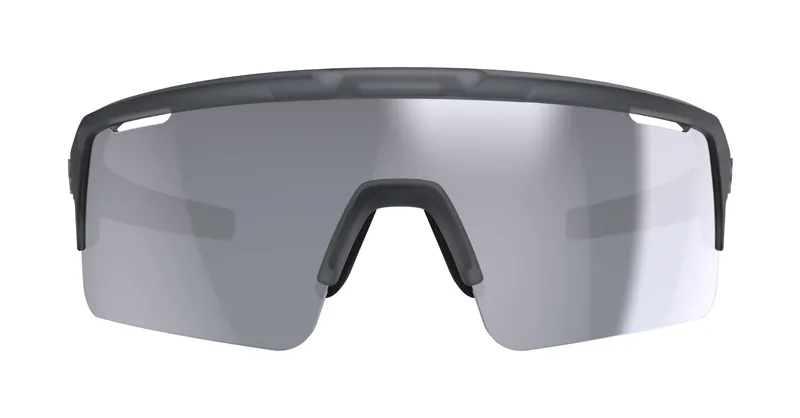 BBB Fuse Cycling Sport Glasses Clear Grey Silver Lens BSG-65-1