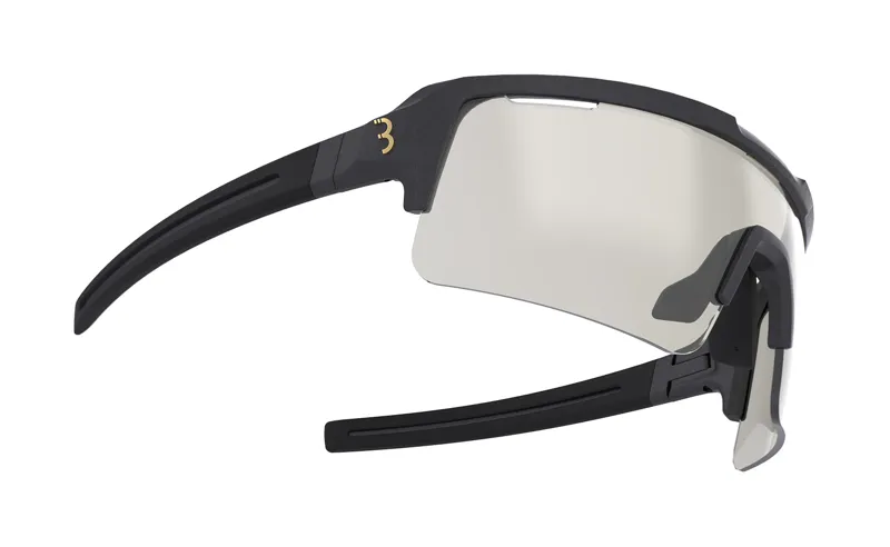 BBB Fuse Photochromic Cycling Sport Glasses Metallic Black BSG-65-2