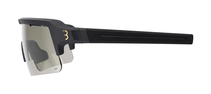 BBB Fuse Photochromic Cycling Sport Glasses Metallic Black BSG-65-4