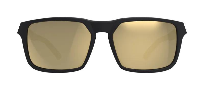 BBB Spectre Sport Glasses Matte Black MLC Gold Lens BSG-66-2