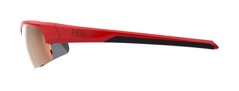 BBB Impress Small Frame Cycling Sport Glasses Red Red MLC Lens BSG-68-3