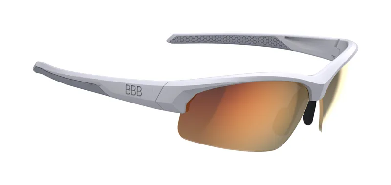 BBB Impress Small Frame Cycling Sport Glasses White Red MLC BSG-68-2