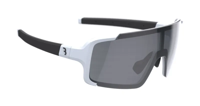 BBB Chester Cycling Sport Glasses White Smoke Lens BSG-69-1
