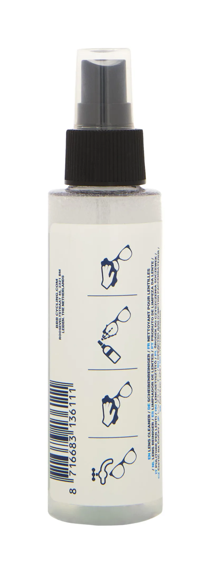 BBB NoFog Glasses Lens Cleaner Eco-Friendly 100ml BSG-100-1