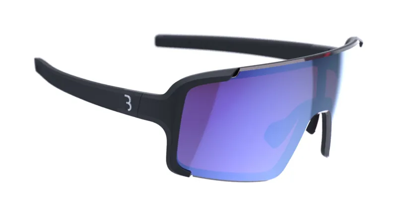 BBB Chester Flux Cycling Sport Glasses Flux Blue MLC Lens Black Frame BSG-74-2