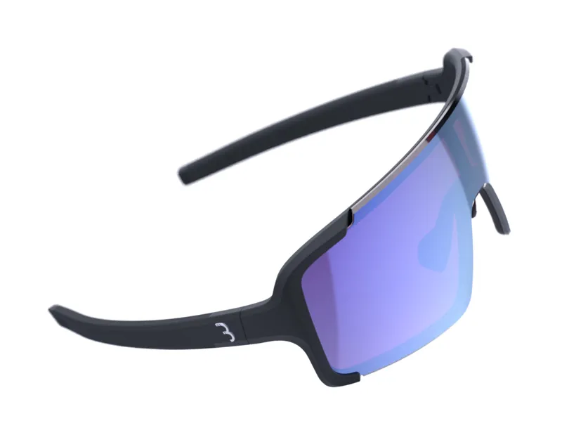 BBB Chester Flux Cycling Sport Glasses Flux Blue MLC Lens Black Frame BSG-74