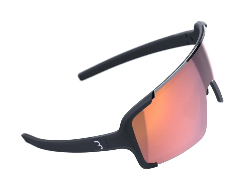 BBB Chester Flux  Cycling Sport Glasses Flux Red MLC Lens Black Frame BSG-74