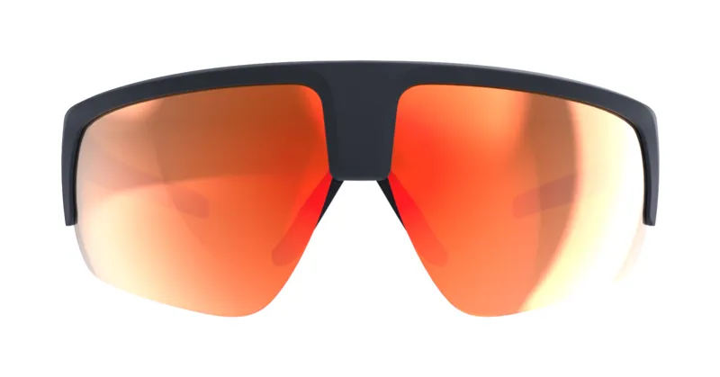 BBB Comet Cycling Sport Glasses Black MLC Orange Red Lens BSG-75-3