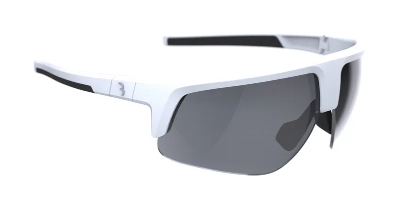 BBB Comet Cycling Sport Glasses White Smoke Flash MLC Mirror Lens BSG-75-1
