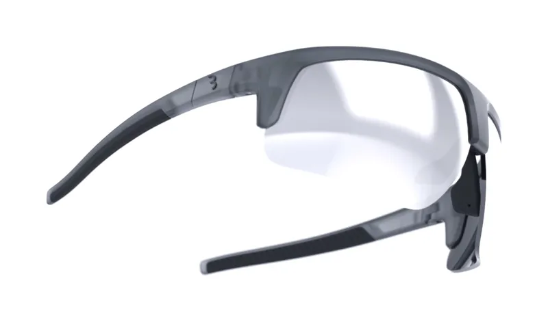 BBB Comet Cycling Sport Glasses Transparent Grey MLC Silver Lens BSG-75-1