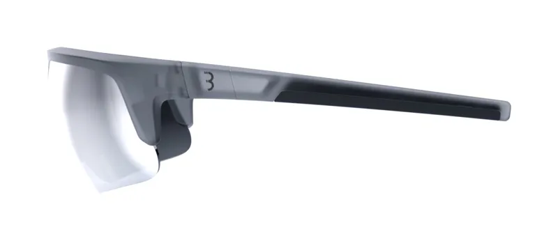 BBB Comet Cycling Sport Glasses Transparent Grey MLC Silver Lens BSG-75-3