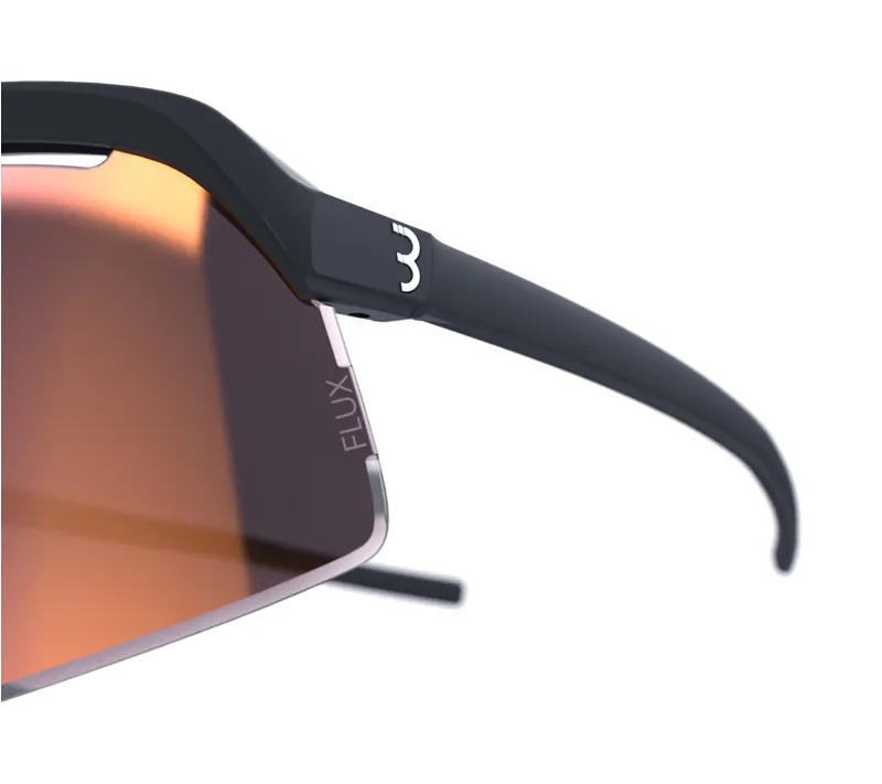 BBB Valor Flux Cycling Sport Glasses Flux Red MLC Lens Black BSG-81-4