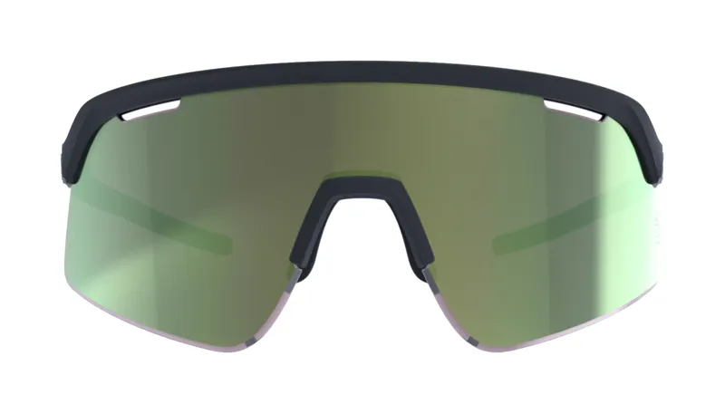 BBB Valor Flux Cycling Sport Glasses Flux Green MLC Lens Black BSG-81-2
