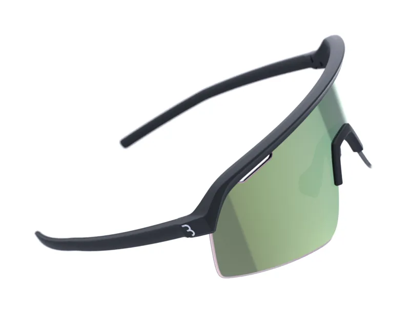 BBB Valor Flux Cycling Sport Glasses Flux Green MLC Lens Black BSG-81