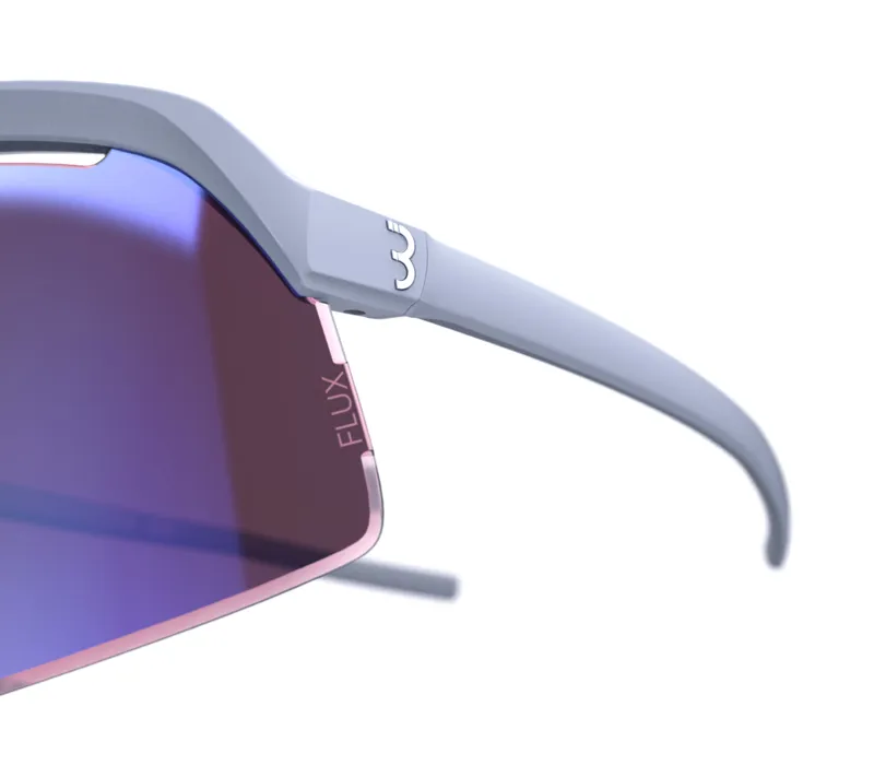 BBB Valor Flux Cycling Sport Glasses Flux Blue MLC Lens Grey BSG-81-4