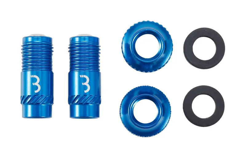 BBB CoreCaps Valve Caps 2pcs BTI-165 Blue-1