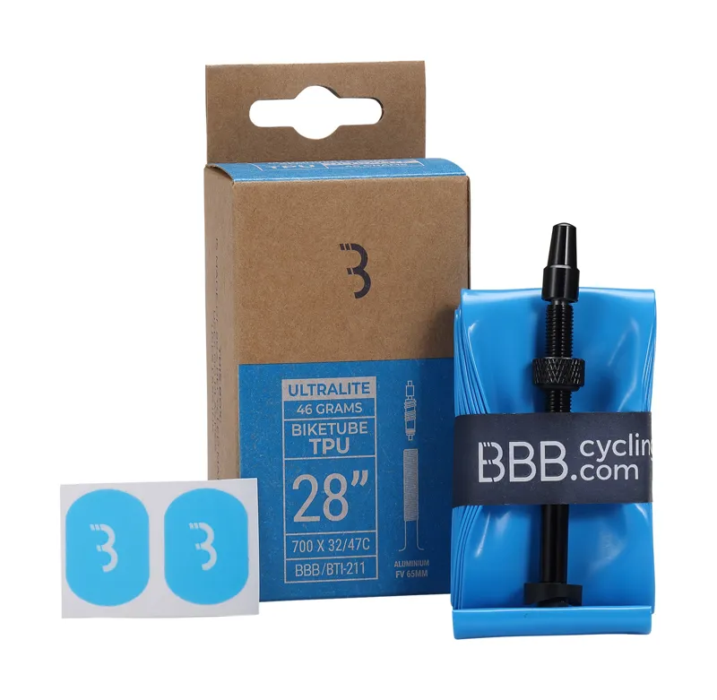 BBB TPU Innertube for Gravel Bikes Presta Valve BTI- 211