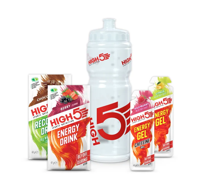 High5 Energy/Recovery Starter Kit and 750ml Bottle -1
