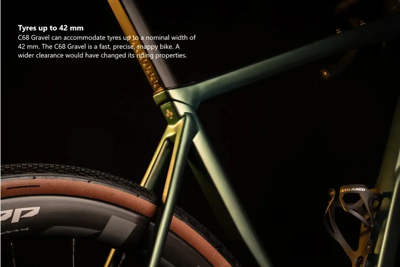 Colnago C68 Gravel 2025 Carbon Gravel/CX Frameset Code HGGR-9