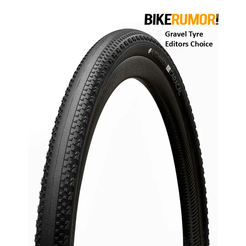 Hutchinson Caracal Tubeless Ready Gravel/Adventure Bike Tyre Black 700 x 40 